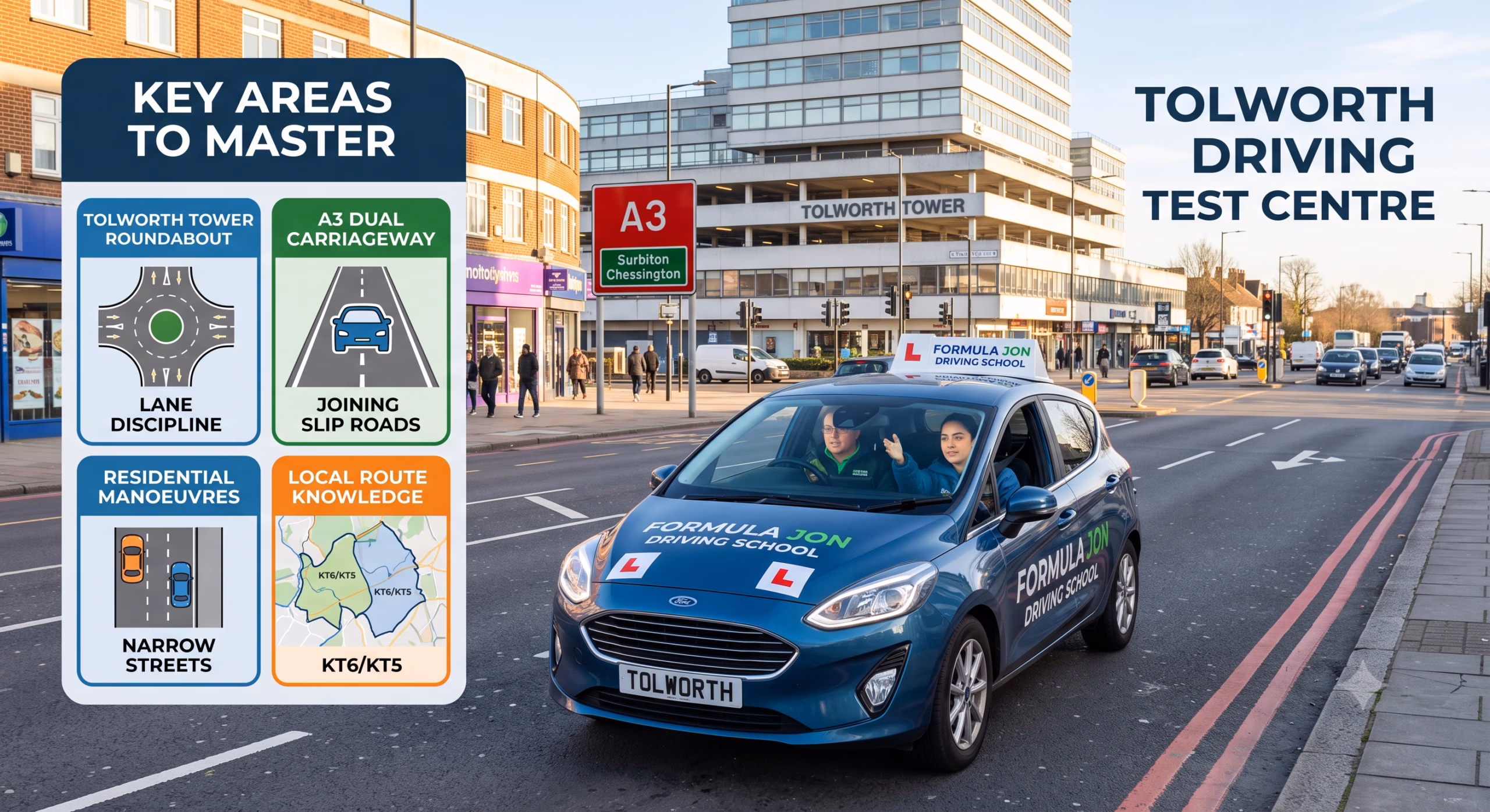 Tolworth Driving Test Cente